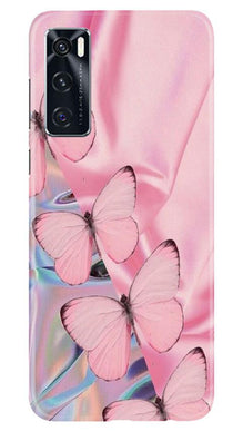 Butterflies Mobile Back Case for Vivo V20 SE (Design - 26)