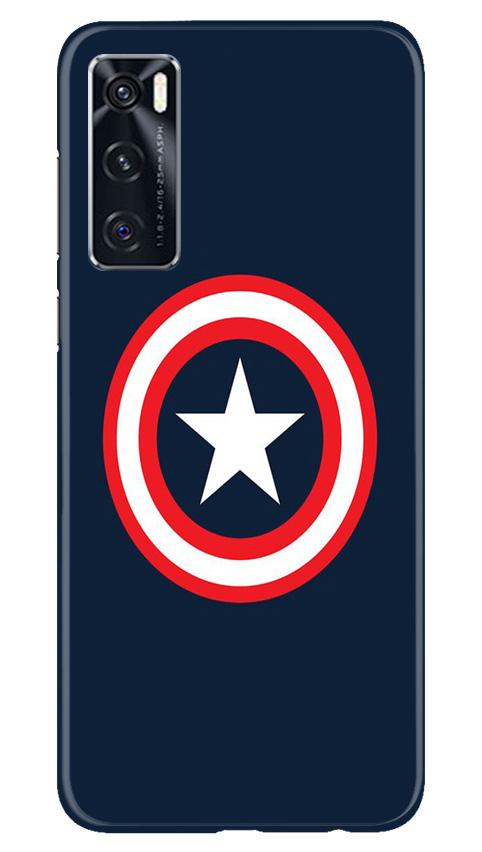 Captain America Case for Vivo V20 SE