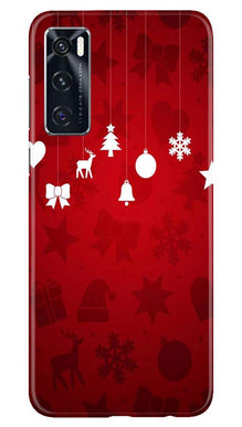 Christmas Mobile Back Case for Vivo V20 SE (Design - 78)