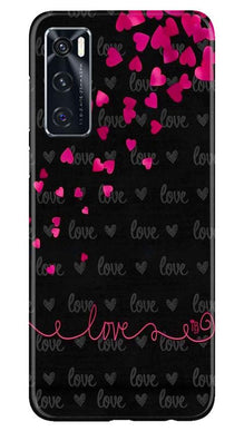 Love in Air Mobile Back Case for Vivo V20 SE (Design - 89)