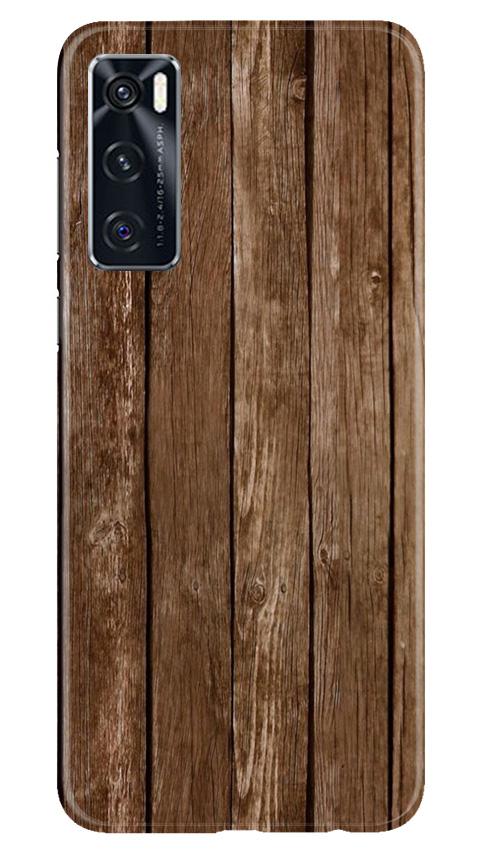 Wooden Look Case for Vivo V20 SE  (Design - 112)