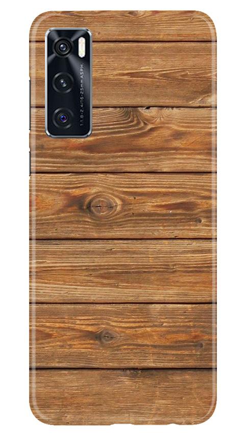 Wooden Look Case for Vivo V20 SE  (Design - 113)
