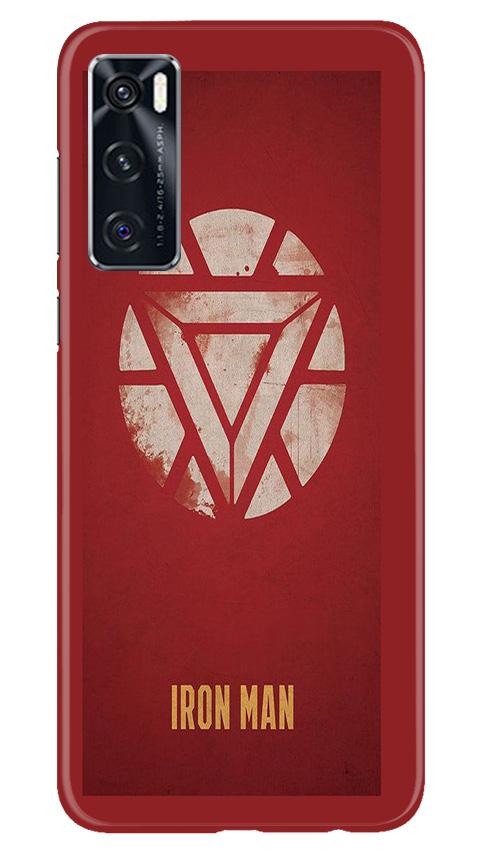 Iron Man Superhero Case for Vivo V20 SE  (Design - 115)