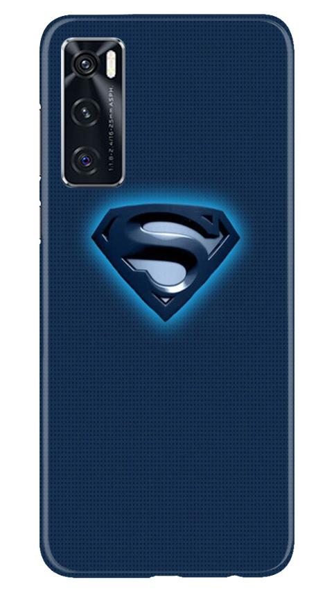 Superman Superhero Case for Vivo V20 SE  (Design - 117)