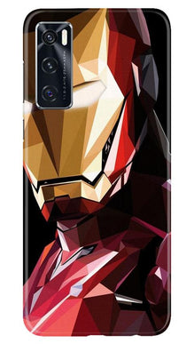 Iron Man Superhero Mobile Back Case for Vivo V20 SE  (Design - 122)