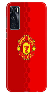 Manchester United Mobile Back Case for Vivo V20 SE  (Design - 157)