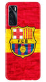 FCB Football Case for Vivo V20 SE  (Design - 174)