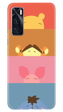 Cartoon Mobile Back Case for Vivo V20 SE (Design - 183)