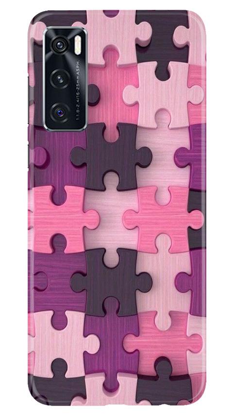 Puzzle Case for Vivo V20 SE (Design - 199)