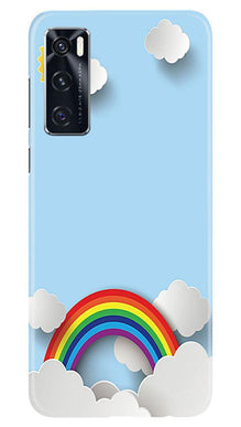 Rainbow Mobile Back Case for Vivo V20 SE (Design - 225)