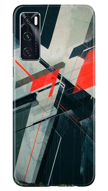 Modern Art Mobile Back Case for Vivo V20 SE (Design - 231)