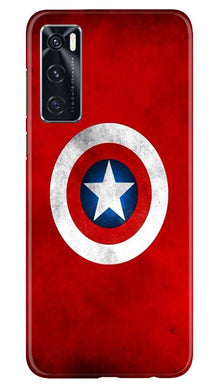 Captain America Mobile Back Case for Vivo V20 SE (Design - 249)