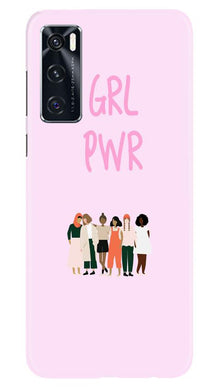 Girl Power Mobile Back Case for Vivo V20 SE (Design - 267)
