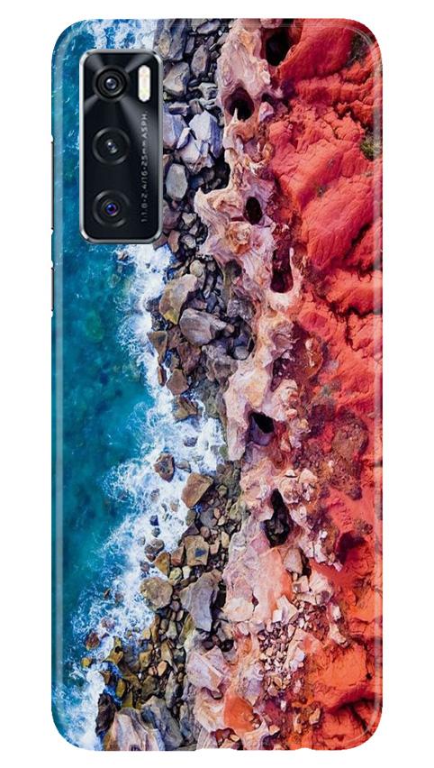 Sea Shore Case for Vivo V20 SE (Design No. 273)