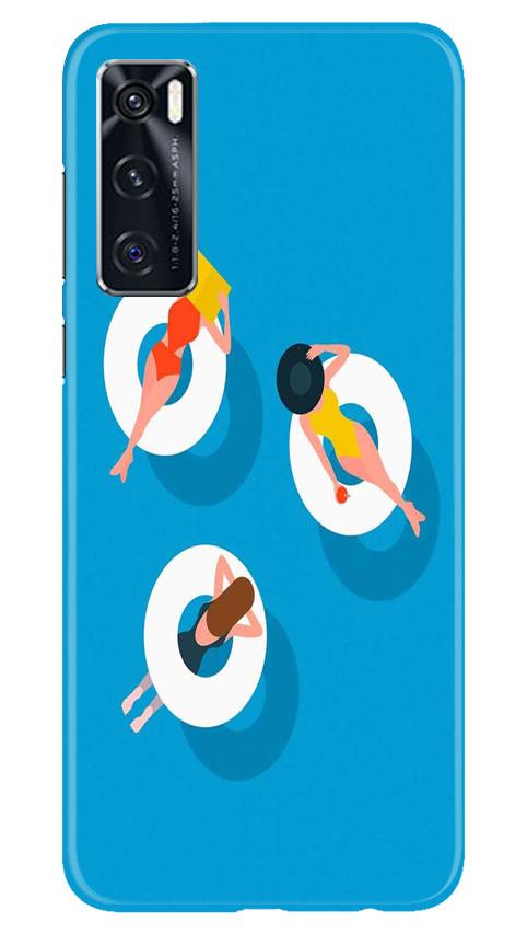 Girlish Mobile Back Case for Vivo V20 SE (Design - 306)
