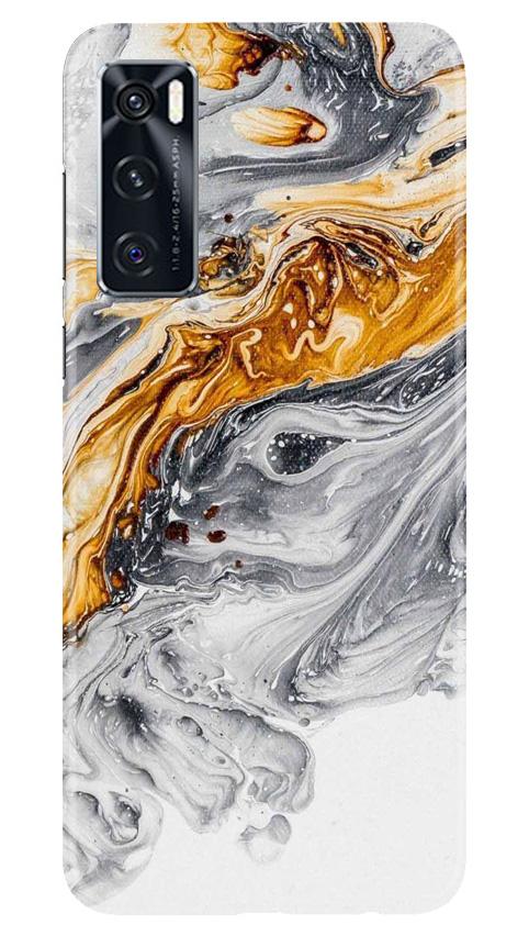 Marble Texture Mobile Back Case for Vivo V20 SE (Design - 310)