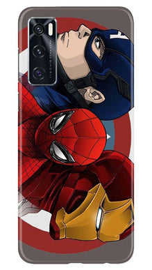 Superhero Mobile Back Case for Vivo V20 SE (Design - 311)