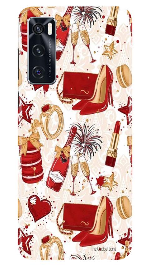 Girlish Mobile Back Case for Vivo V20 SE (Design - 312)