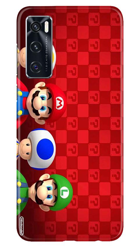 Mario Mobile Back Case for Vivo V20 SE (Design - 337)