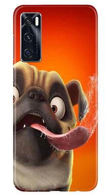 Dog Mobile Back Case for Vivo V20 SE (Design - 343)
