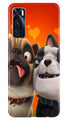 Dog Puppy Mobile Back Case for Vivo V20 SE (Design - 350)