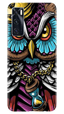 Owl Mobile Back Case for Vivo V20 SE (Design - 359)