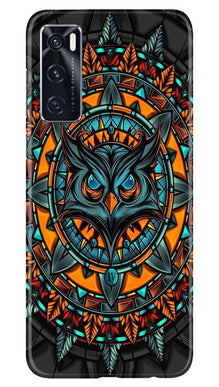 Owl Mobile Back Case for Vivo V20 SE (Design - 360)
