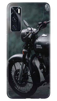 Royal Enfield Mobile Back Case for Vivo V20 SE (Design - 380)