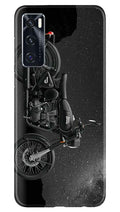 Royal Enfield Mobile Back Case for Vivo Y70 (Design - 381)