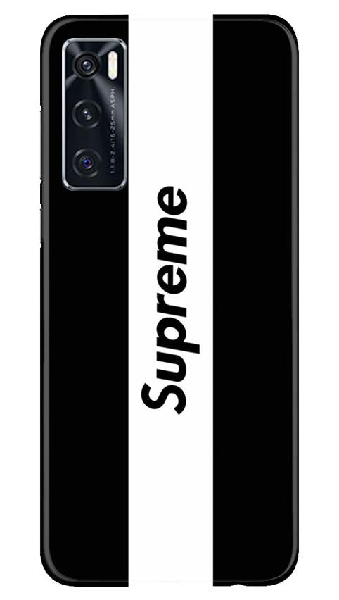Supreme Mobile Back Case for Vivo V20 SE (Design - 388)