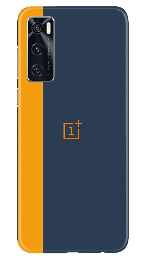 Oneplus Logo Mobile Back Case for Vivo V20 SE (Design - 395)