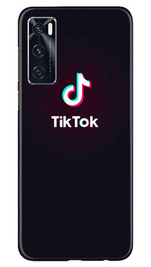 Tiktok Mobile Back Case for Vivo V20 SE (Design - 396)