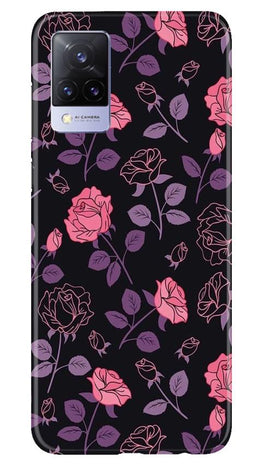 Rose Pattern Case for Vivo V21 5G