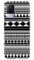 Black white Pattern Case for Vivo V21 5G