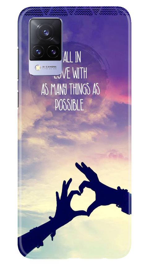Fall in love Case for Vivo V21 5G