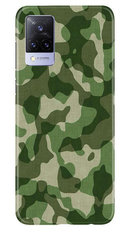 Army Camouflage Case for Vivo V21 5G(Design - 106)