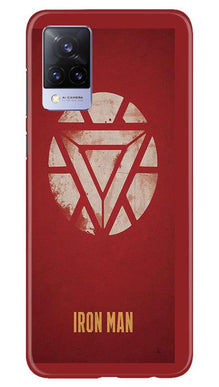 Iron Man Superhero Mobile Back Case for Vivo V21 5G  (Design - 115)
