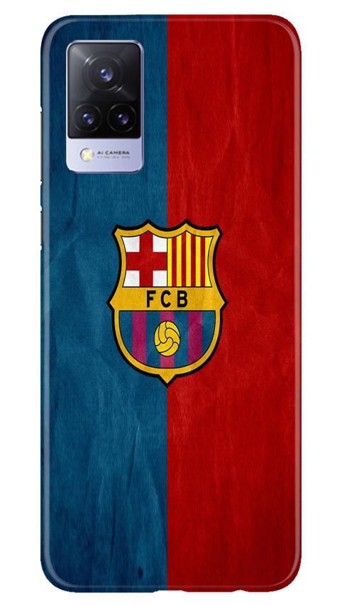 FCB Football Case for Vivo V21 5G  (Design - 123)