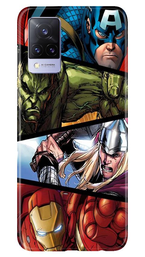 Avengers Superhero Case for Vivo V21 5G  (Design - 124)