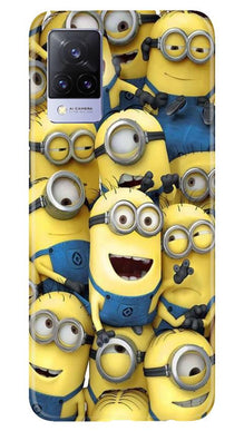 Minions Mobile Back Case for Vivo V21 5G  (Design - 127)