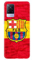 FCB Football Case for Vivo V21 5G  (Design - 174)