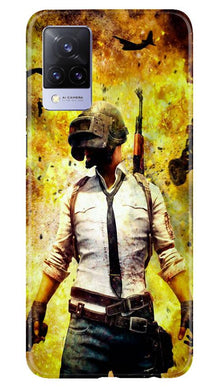 Pubg Mobile Back Case for Vivo V21 5G  (Design - 180)
