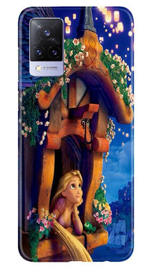 Cute Girl Mobile Back Case for Vivo V21 5G (Design - 198)