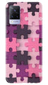 Puzzle Case for Vivo V21 5G (Design - 199)