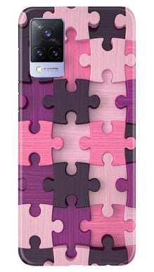 Puzzle Mobile Back Case for Vivo V21 5G (Design - 199)