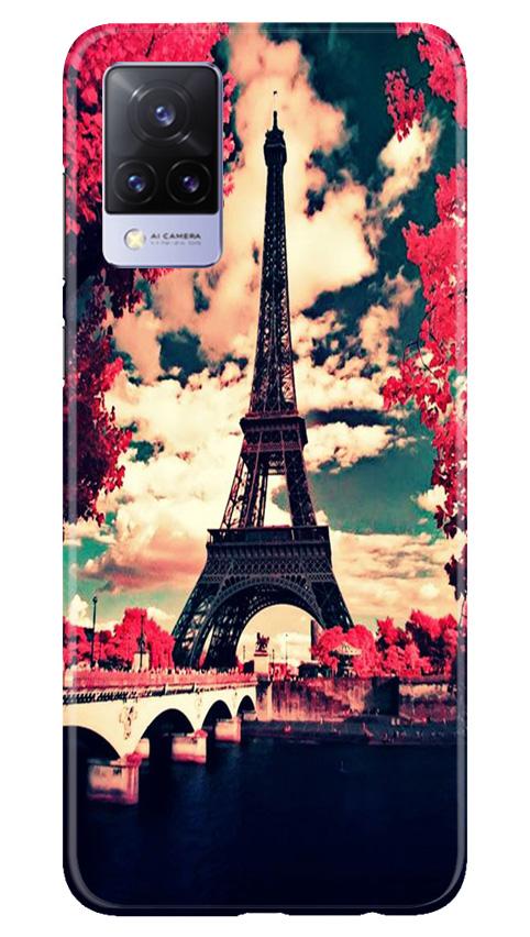 Eiffel Tower Case for Vivo V21 5G (Design No. 212)