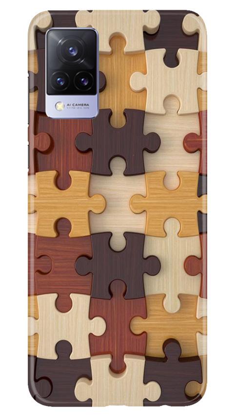 Puzzle Pattern Case for Vivo V21 5G (Design No. 217)