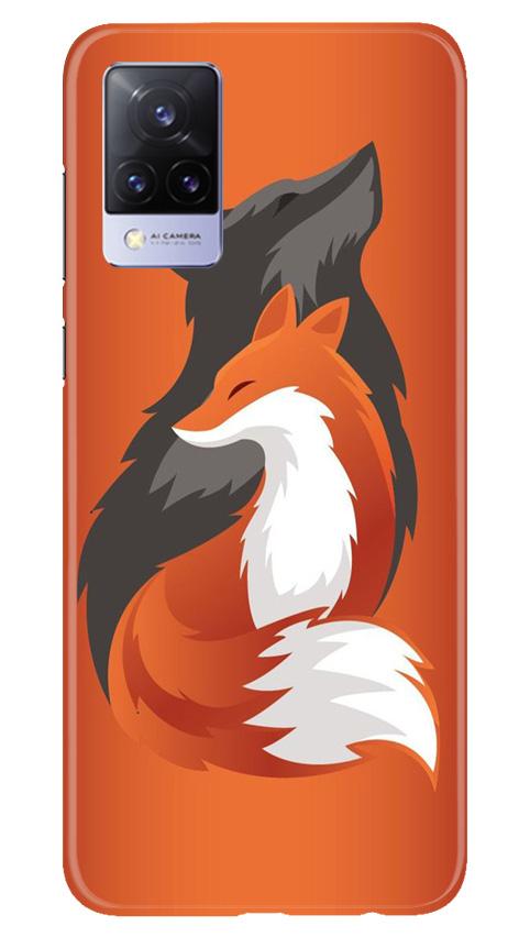 Wolf  Case for Vivo V21 5G (Design No. 224)