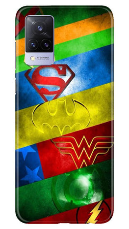 Superheros Logo Case for Vivo V21 5G (Design No. 251)