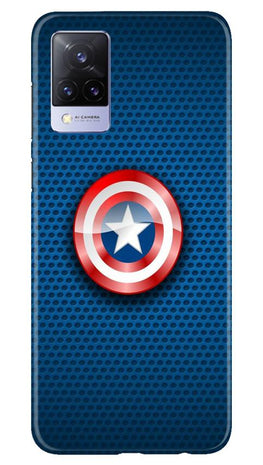 Captain America Shield Case for Vivo V21 5G (Design No. 253)